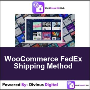 WooCommerce FedEx Shipping Method