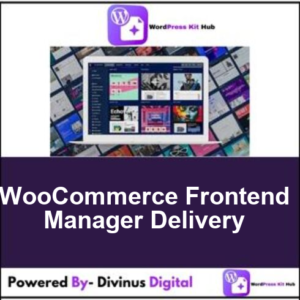 WooCommerce Frontend Manager Delivery