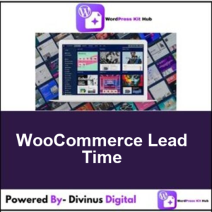 WooCommerce Lead Time