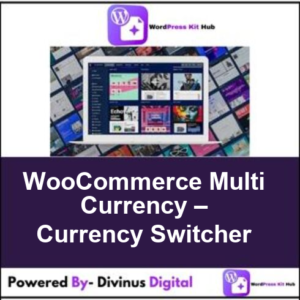 WooCommerce Multi Currency – Currency Switcher