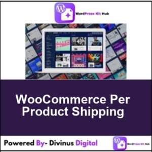 WooCommerce Per Product Shipping