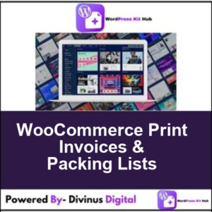 WooCommerce Print Invoices & Packing Lists
