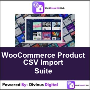 WooCommerce Product CSV Import Suite