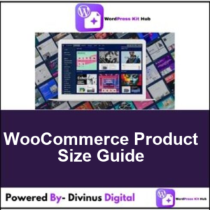 WooCommerce Product Size Guide