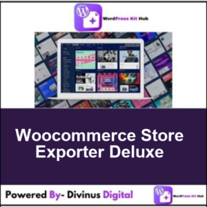 Woocommerce Store Exporter Deluxe