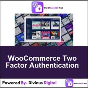 WooCommerce Two Factor Authentication