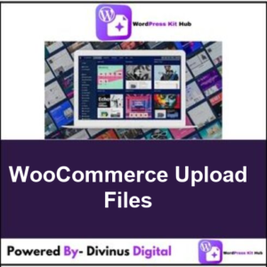 WooCommerce Upload Files
