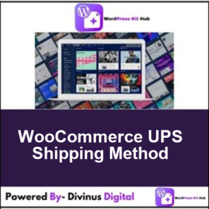 WooCommerce UPS Shipping Method