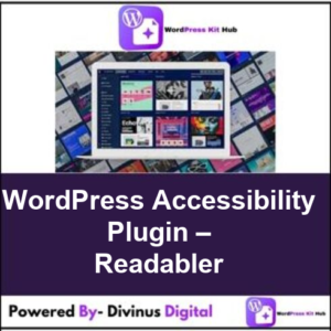 WordPress Accessibility Plugin – Readabler