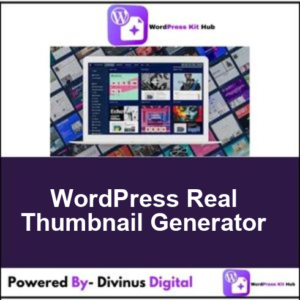 WordPress Real Thumbnail Generator