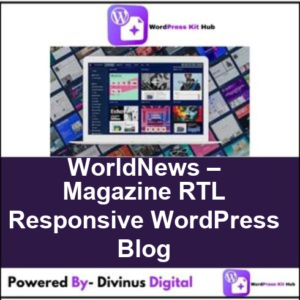 WorldNews – Magazine RTL Responsive WordPress Blog