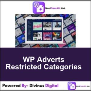 WP Adverts Restricted Categories