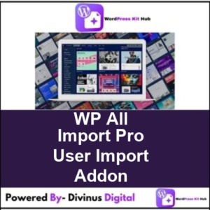 WP All Import Pro User Import Addon