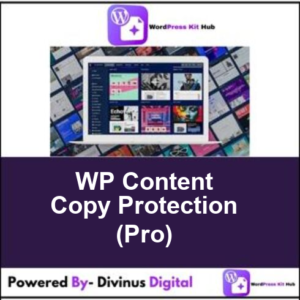 WP Content Copy Protection (Pro)