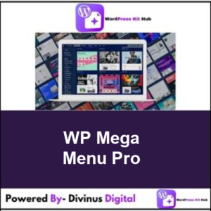 WP Mega Menu Pro