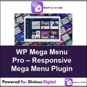 WP Mega Menu Pro – Responsive Mega Menu Plugin