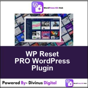 WP Reset PRO WordPress Plugin