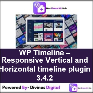 WP Timeline – Responsive Vertical and Horizontal timeline plugin 3.4.2