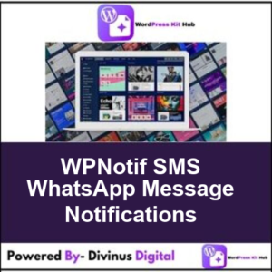 WPNotif SMS WhatsApp Message Notifications