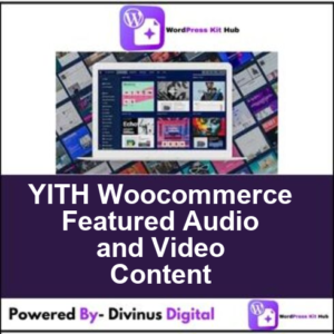 YITH Woocommerce Featured Audio and Video Content